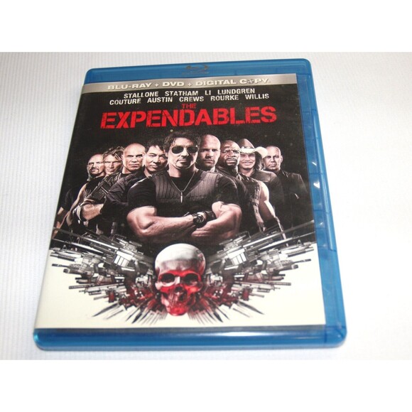 The Expendables Blu-Ray & DVD Stallone, Crews, Rourke, Willis Action Rated R - Picture 1 of 5